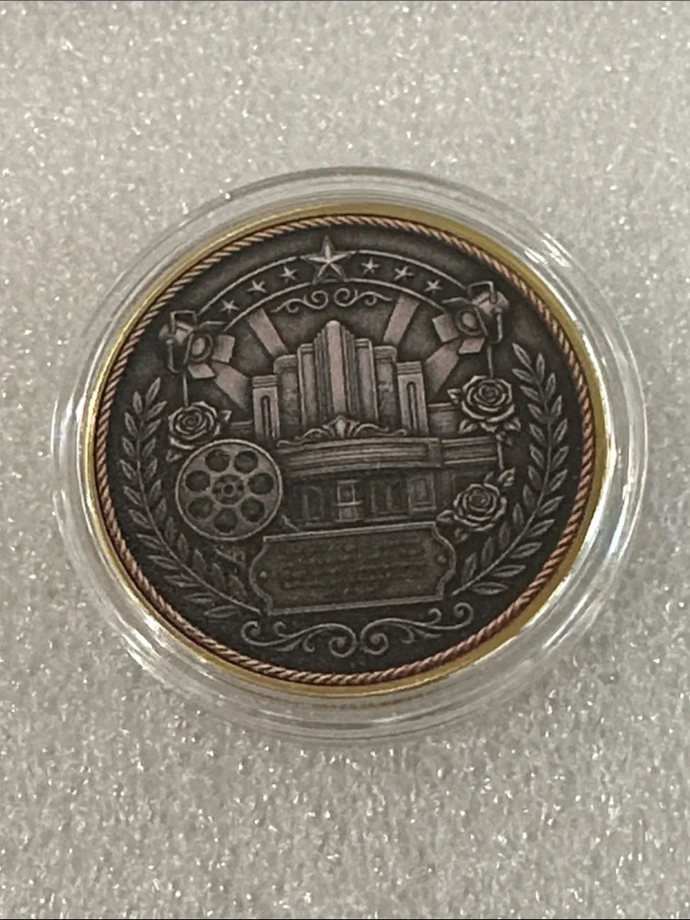 Marilyn Monroe Commemorative Coin - Silver & Gold Tone